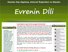 Tablet Screenshot of evrenindili.com